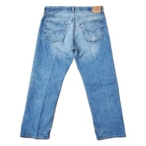 LEVI'S 529 Low Rise Straight Blue Denim Jeans Pants